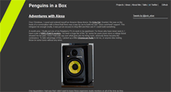 Desktop Screenshot of penguinsinabox.com