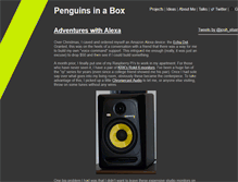 Tablet Screenshot of penguinsinabox.com